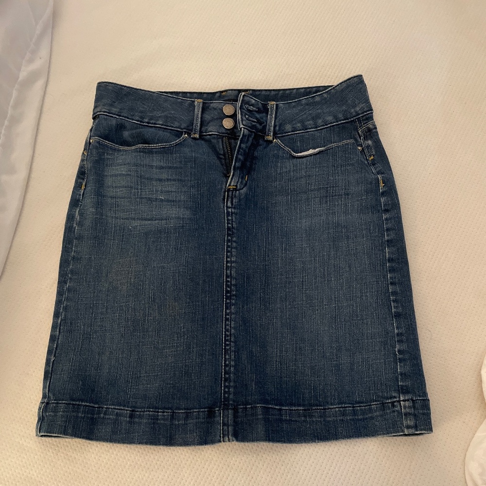 Denim skirt banana republic